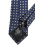 Dolce & Gabbana Blue Patterned Silk Adjustable Necktie Tie